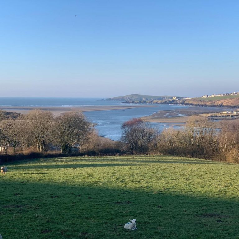 Looking lovely out in the bay today!! #pembrokeshire #ceredigion